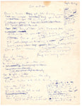 On and On: Signed Rough Draft (Limited Edition Print)