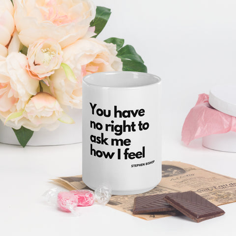 Separate Lives Lyric Mug